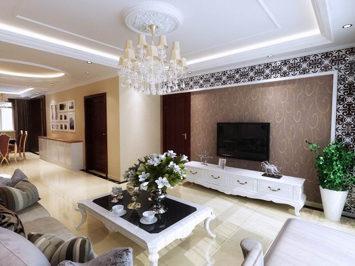 简约 现代 三居 广州装修 室内设计 家庭装修 家居 风水 生活 客厅图片来自曹丹在一个简约、时尚、舒适的环境。的分享