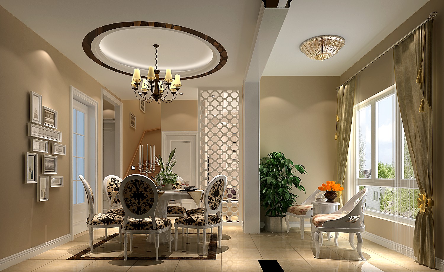 高度国际 K2百合湾 三口之家 简约 公寓 餐厅图片来自高度国际在K2百合湾一号院的分享