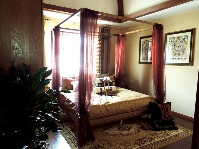 复式 东南亚 卧室图片来自合建装饰李世超在龙湖时代复式案例的分享