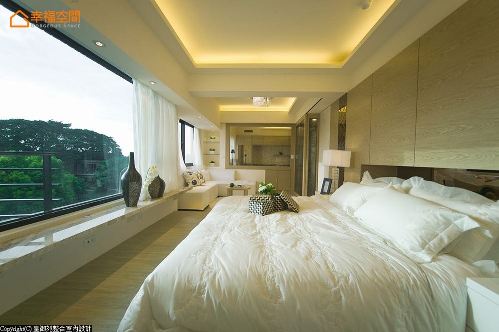 三居 简约 休闲 卧室图片来自幸福空间在夕阳‧星光‧海景 191平Villa宅的分享