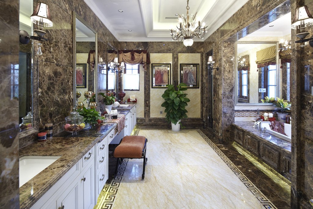 欧式 别墅 卫生间图片来自北京尚都国际装饰在玫瑰园别墅（北京尚都国际装饰）的分享