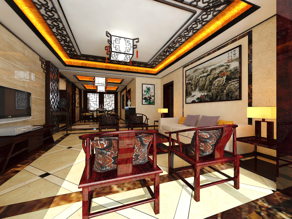 三居 收纳 小资 客厅图片来自天津宜家宜装饰在众泰新苑的分享
