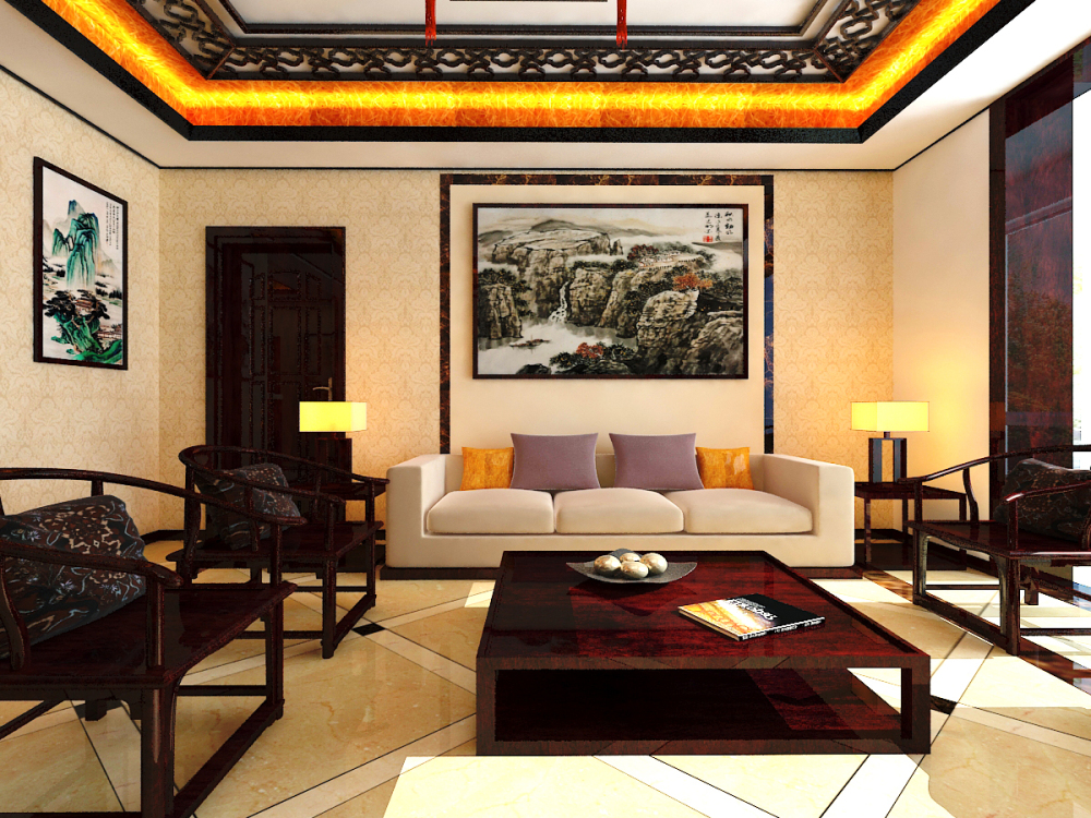 三居 收纳 小资 客厅图片来自天津宜家宜装饰在众泰新苑的分享