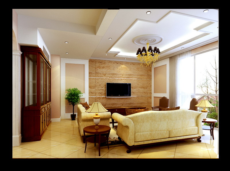 简约 欧式 别墅 小资 客厅图片来自实创装饰上海公司在200平别墅简欧风格装修的分享