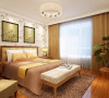 紫晶悦城-现代简约二居装修-卧室效果图