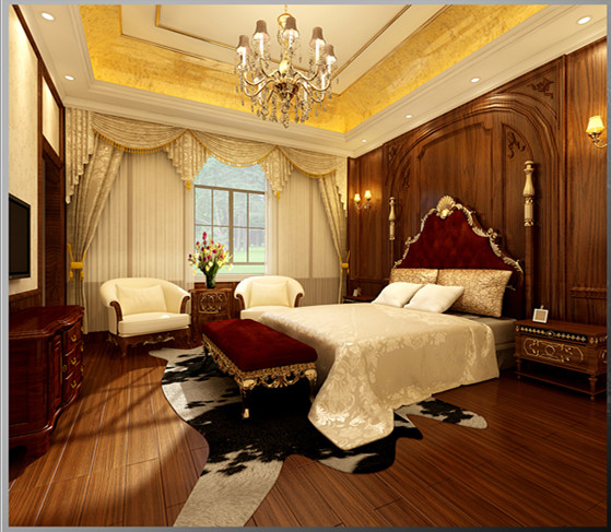 欧式 别墅 混搭 卧室图片来自国安居装饰在金粉饰家，富丽堂皇是人生的奖赏的分享