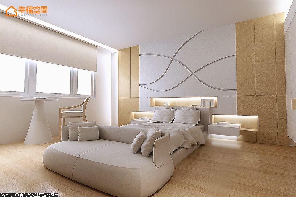 简约 现代 别墅 卧室图片来自幸福空间在深度白 利落极简质感生活的分享