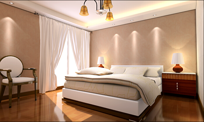 简约 现代 卧室图片来自华埔装饰蒋桂超在天津湾90平米现代简约的分享