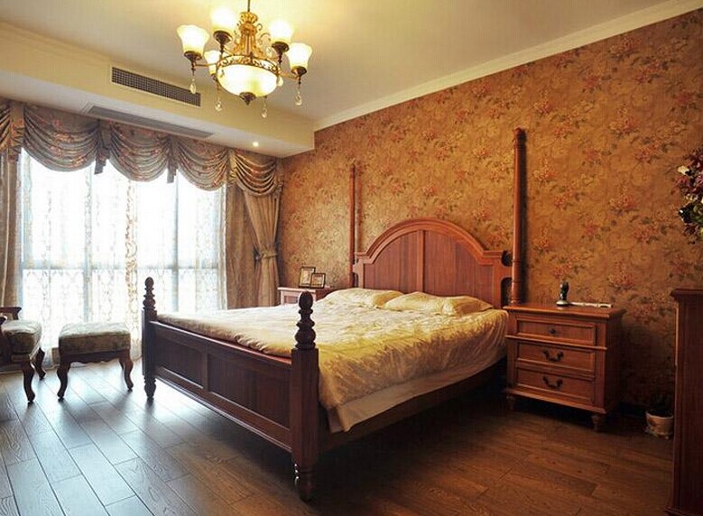 混搭 二居 卧室图片来自亚光亚神设手富成在美式老房子的分享