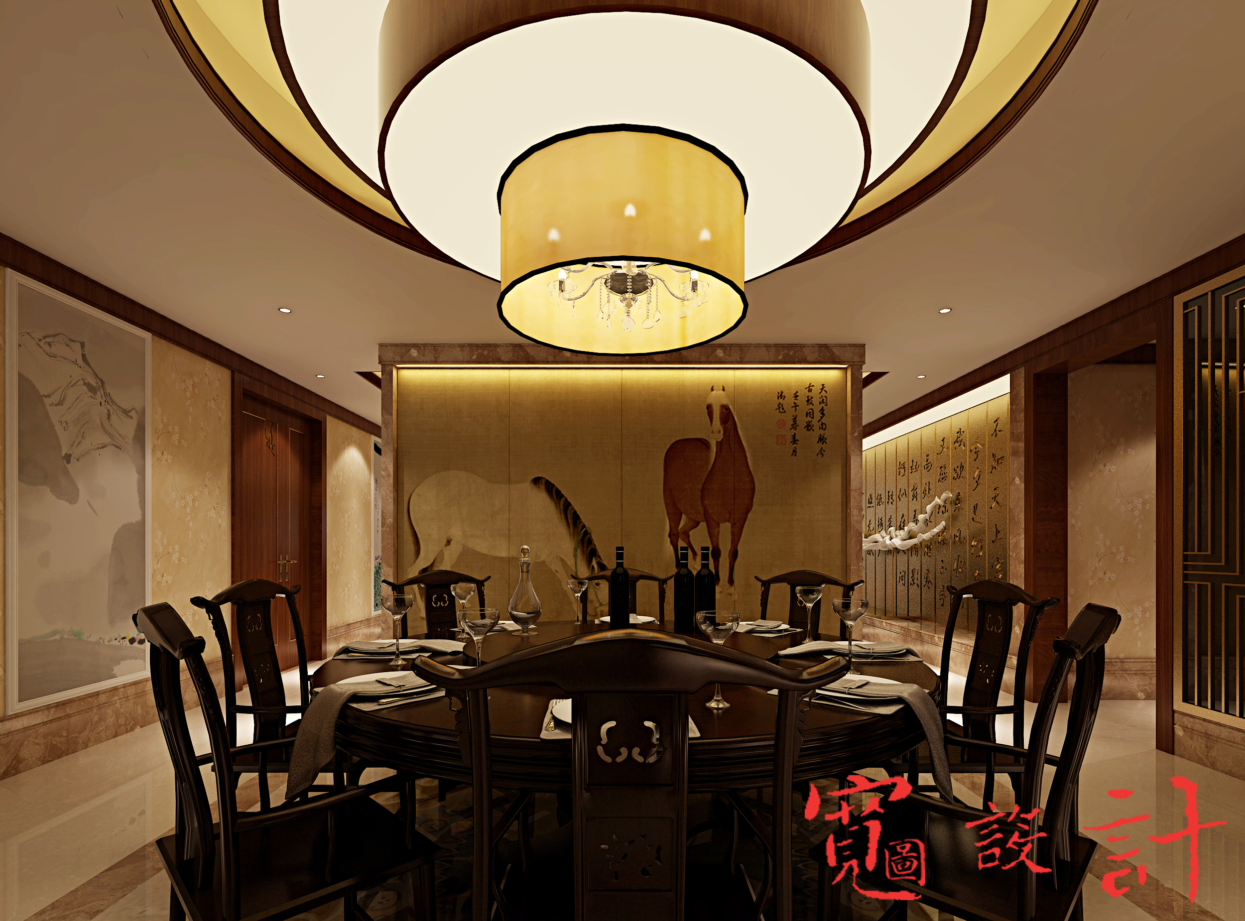 新中式 餐厅图片来自宽图设计-裴啸在住宅一的分享