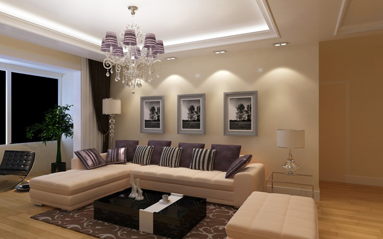 客厅图片来自多芬宝贝在温馨舒适三居室-现代简约风的分享