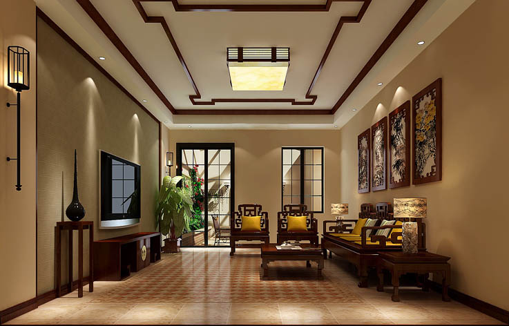 红杉溪谷 三室两厅 290平米 托斯卡纳 高度希文 客厅图片来自高度国际装饰宋增会在290平米托斯卡纳的分享