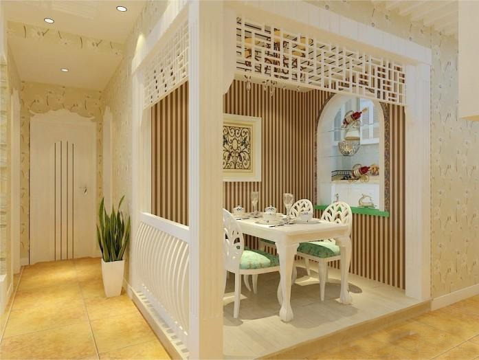 田园 二居 80后 旧房改造 今朝装饰 白领 餐厅图片来自北京今朝装饰在85平米两居室田园风格的分享