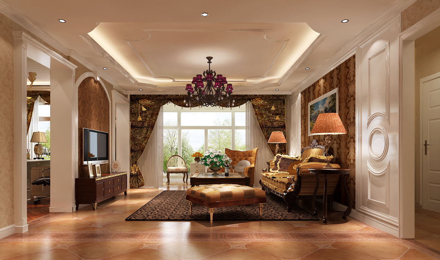 高度国际 金色漫香苑 简欧 公寓 客厅图片来自凌军在金色漫香苑的分享