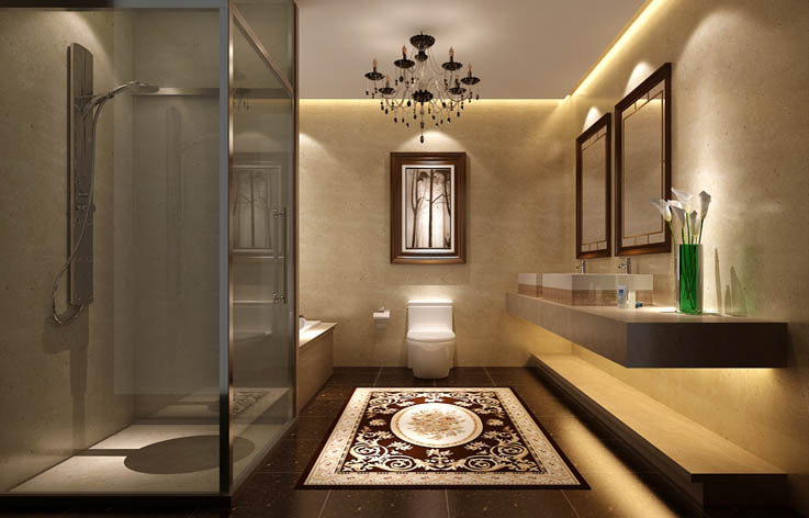 简约 欧式 白领 卫生间图片来自高度国际装饰华华在达观别墅的分享