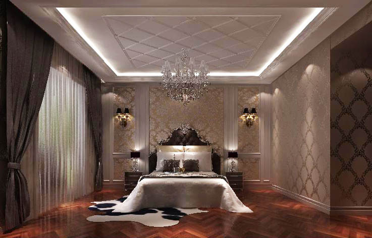 欧式 卧室图片来自高度国际在11万打造华侨城欧式范的分享