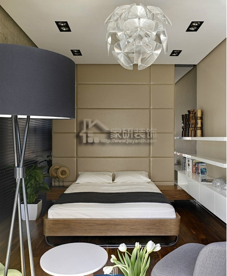 简约 欧式 田园 混搭 二居 三居 别墅 白领 旧房改造 卧室图片来自上海倾雅装饰有限公司在极具创意的34平小家的分享