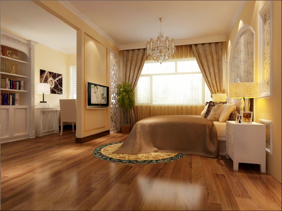 欧式 别墅 白领 收纳 80后 小资 卧室图片来自实创装饰百灵在闲情逸致 欧式风格低调淡雅的分享