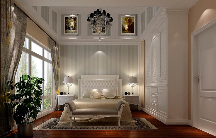 欧式 卧室图片来自高度国际在经典欧式-中粮祥云的分享