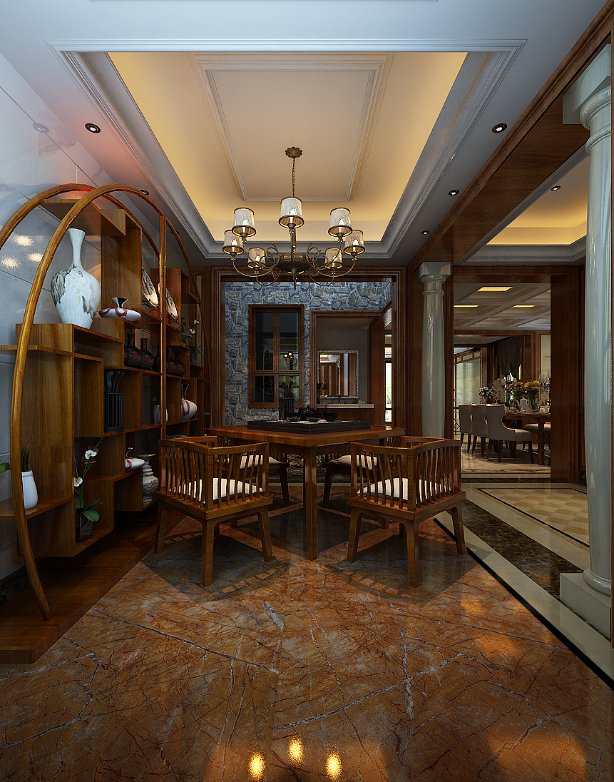别墅 欧式 小资 餐厅图片来自shanshui在栢悦公馆320平的分享