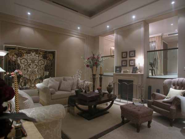 古典 跃层 装修设计 图片 温馨 客厅图片来自香港古兰装饰-成都在古典跃居设计温馨的家的分享