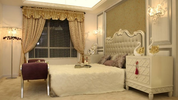 东湖湾 loft 美式风格 高度国际 装饰设计 卧室图片来自高度国际装饰宋增会在彰显奢华，温馨舒适，贴近自然的分享