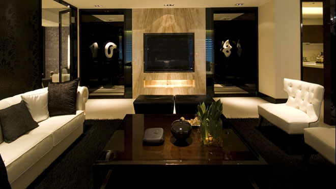 台式风格 四居 稳重 简约 客厅图片来自高度国际装饰韩冰在红磡领世郡180㎡台式风格效果的分享