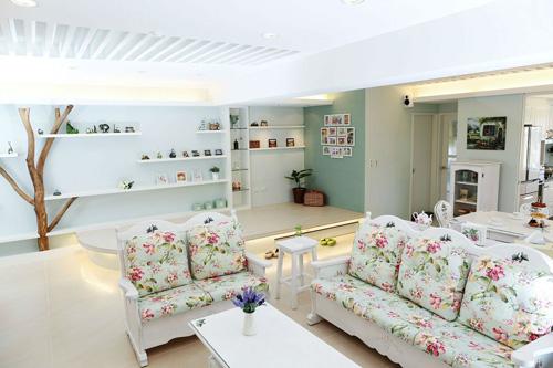 田园 别墅 白领 尚层装饰 客厅 客厅图片来自北京别墅装修案例在舒适温馨雅致的田园生活的分享
