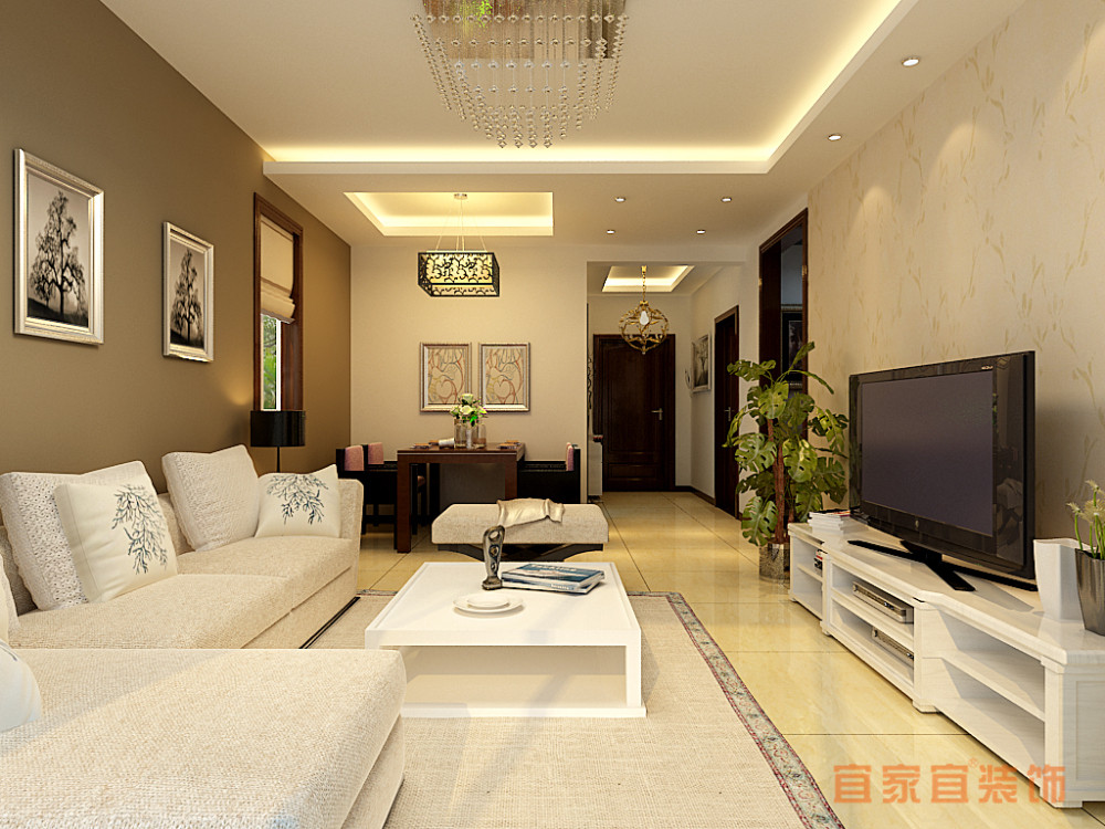 简约 二居 客厅图片来自宜家宜大亮在沽上江南-简约风格的分享
