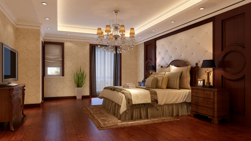 欧式 别墅 卧室图片来自用户524527896在孔雀城的分享