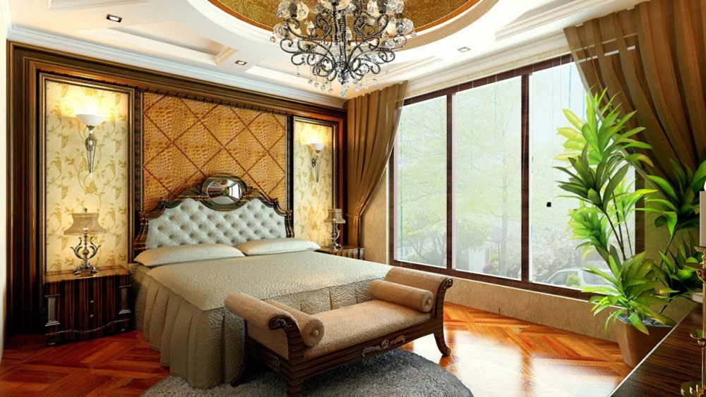 三居 欧式 简约 舒适 大方 北京装修 卧室图片来自高度国际装饰韩冰在长滩壹号160㎡欧式风格的分享