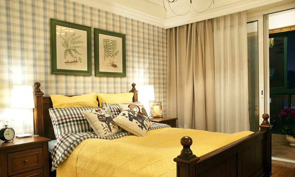 卧室图片来自今朝装饰小闫在西三旗144平米美式装修的分享