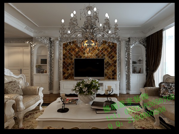 客厅图片来自德瑞意家装饰公司在简欧风格的分享
