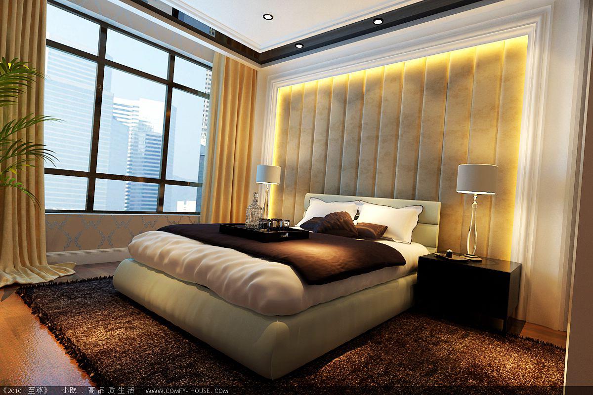 欧式 别墅 白领 客厅 卧室 孔雀城 卧室图片来自实创装饰百灵在奢华欧式四居的分享