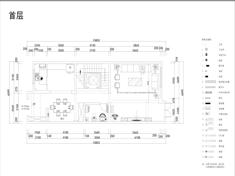 欧式 别墅 白领 收纳 80后 小资 户型图图片来自阳光放扉er在仕林园-218平米-简欧风格的分享