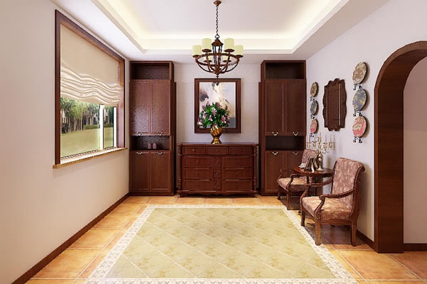 新中式 别墅 三居 客厅 卧室 餐厅 厨房 高度国际 装饰设计图片来自高度国际装饰宋增会在380新中式的分享