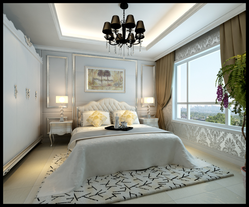 别墅 收纳 小资 卧室图片来自天津宜家宜装饰在红星国际的分享