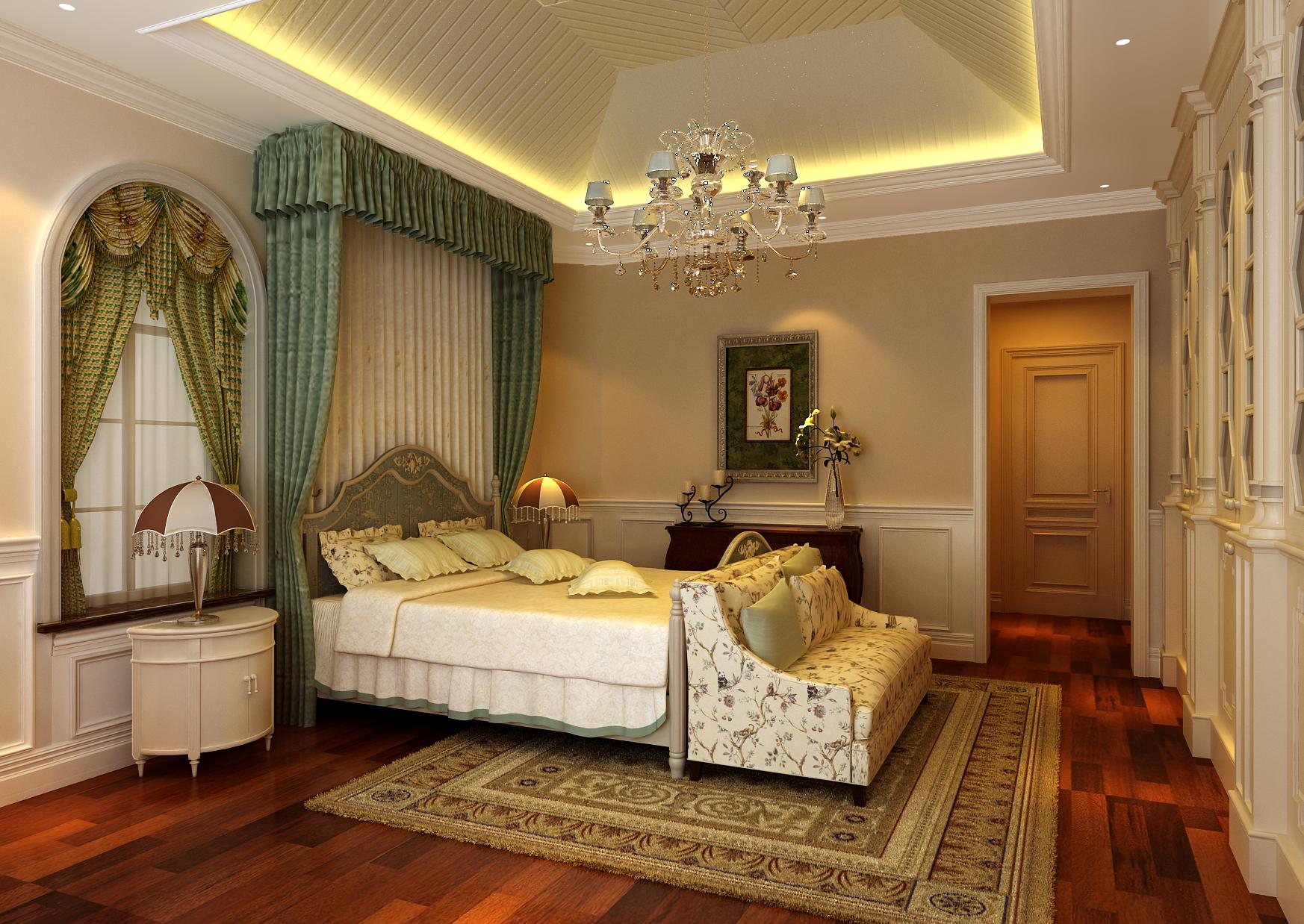 别墅 欧式 复式挑空 西厨 卧室图片来自尚层装饰大林在君山高尔夫的精致生活的分享