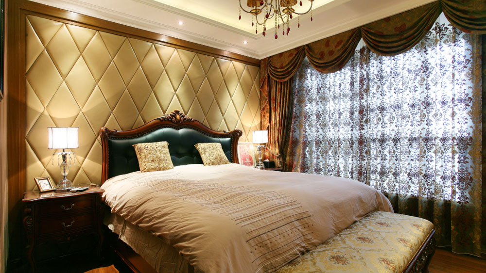 慢城26岛 古典欧式 别墅 高度国际 装饰设计 卧室图片来自高度国际装饰宋增会在15万别墅293㎡古典欧式风格的分享