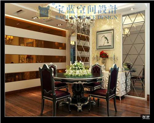 简约 三居 餐厅图片来自众意装饰在万锦江城欧美风情案例的分享