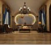 龙湖好望山 573平米 美式风格 尚层装饰 客厅装修效果图