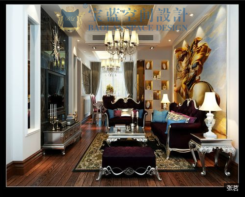 简约 三居 客厅图片来自众意装饰在万锦江城欧美风情案例的分享
