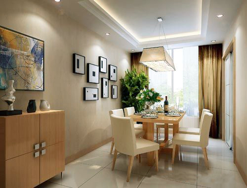 简约 现代 4居 家居 风水 生活 室内设计 装修 家庭 餐厅图片来自实创装饰集团广州公司在简约风格，注重居室的实用性，的分享