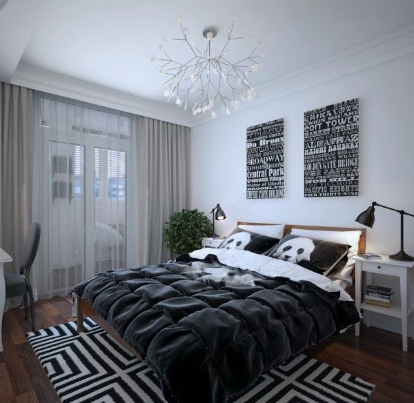 白色 现代简约 时尚家居 装修效果图 卧室图片来自亚光亚装饰小李在首开国风美仑-二居室的分享