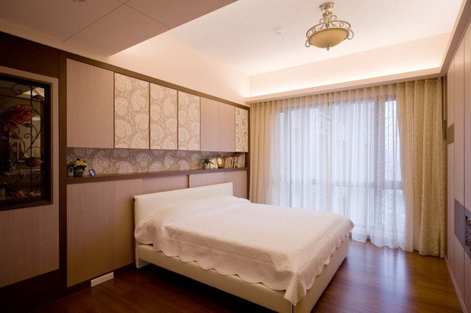简约 三居 白领 旧房改造 卧室图片来自合建装饰王清贤在170平三居炫丽休闲混搭的分享