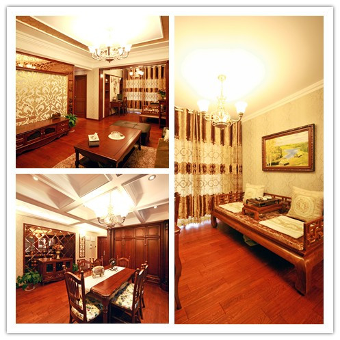 三居 中式 奢华 新中式 客厅图片来自用户5193438255在新奢华中式风新都会高贵三居室的分享