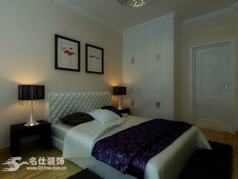 简约 三居 白领 收纳 80后 小资 卧室图片来自名仕装饰-小飞在福星惠誉福星城现代简约的分享