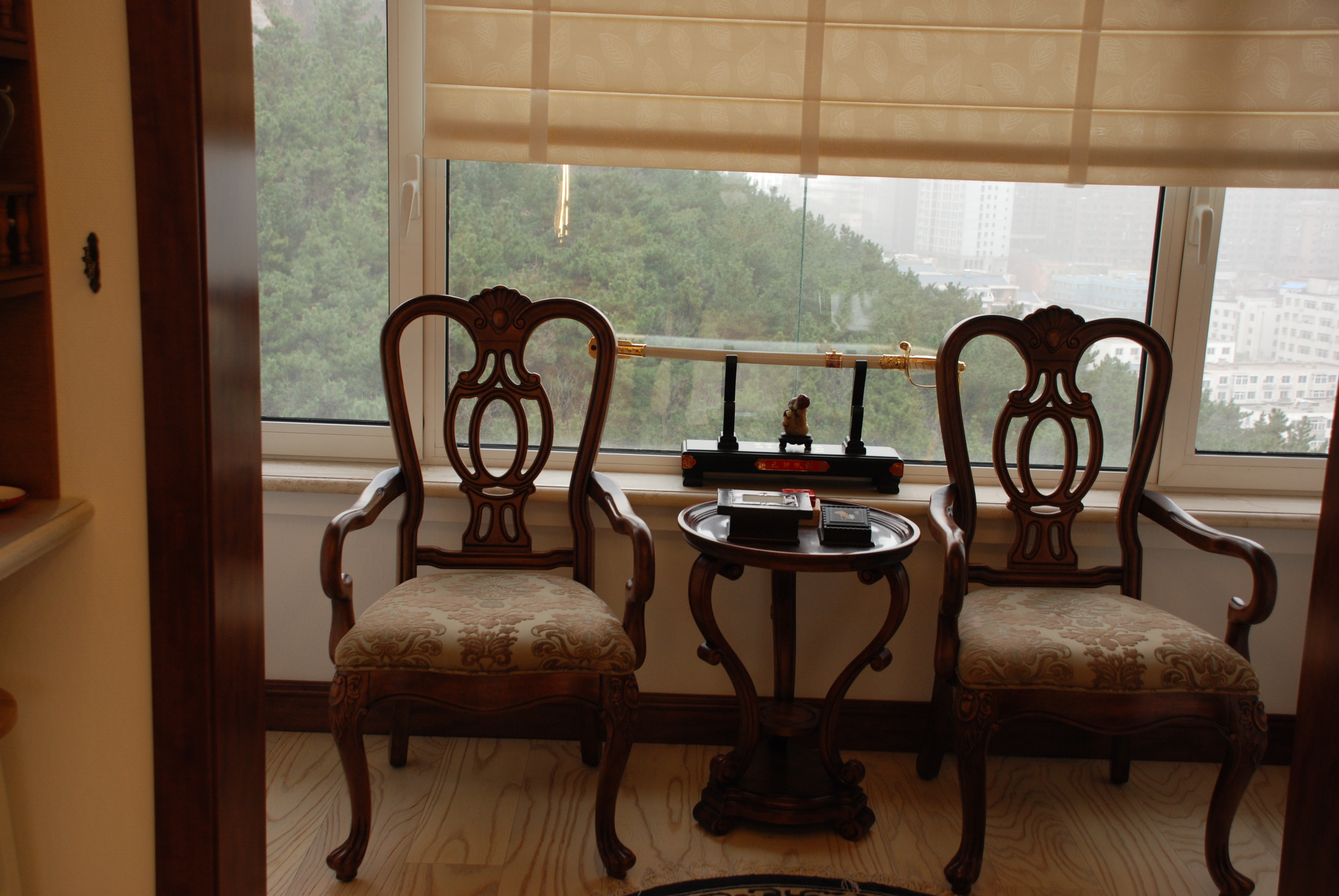 欧式 三居 别墅 白领 收纳 80后 小资 阳台图片来自实创装饰百灵在远洋风景140平米实景图的分享