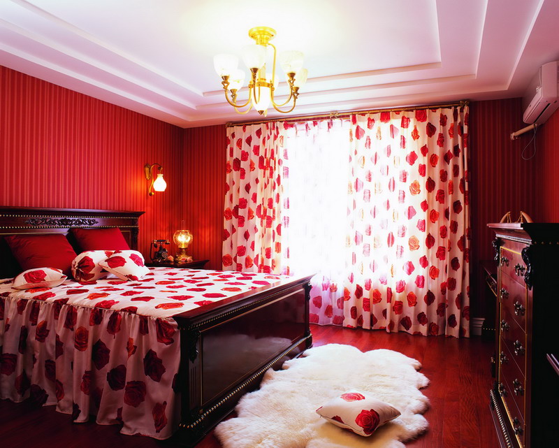 简约 古典 三居 家居 风水 生活 广州装修 设计 室内 卧室图片来自实创装饰集团广州公司在光采照人，有活力，很浪漫。的分享