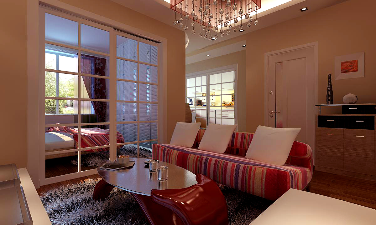简约 二居 小户型 客厅图片来自宜家宜大亮在沽上江南-两居-现代简约的分享